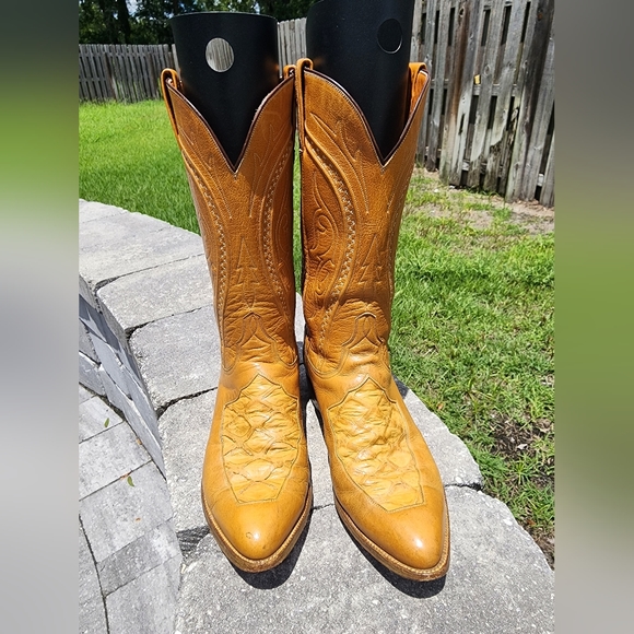 Lucchese Shoes 5d Lucchese San Antonio Anteater Inlay Boots Poshmark